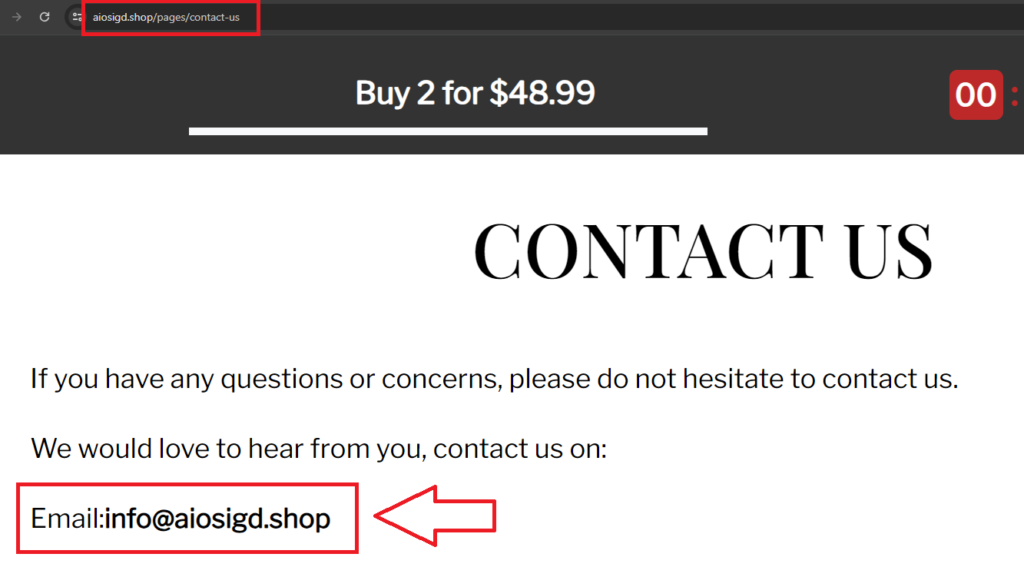 What is aiosigd.shop?
